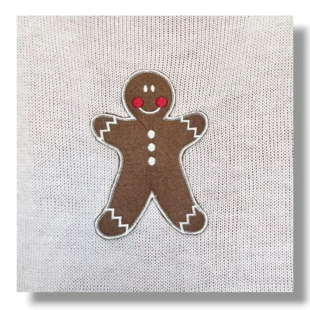 Eyeshadow Christmas Gingerbread Jumpsuit Women’s Large 32in inseam